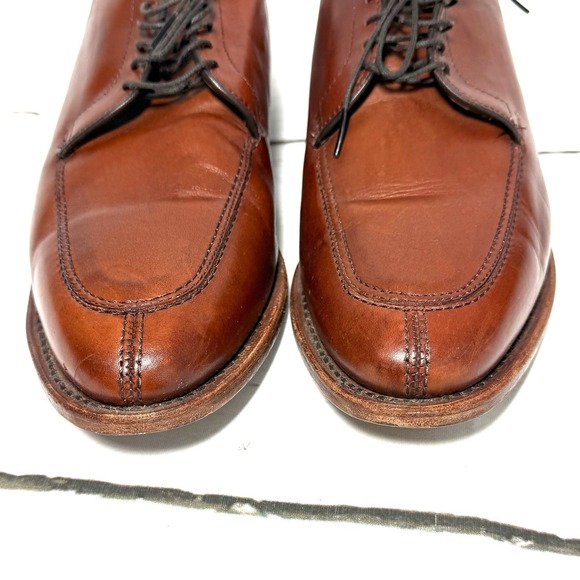 Allen Edmonds Lasalle Shoes Men\'s 11.5D Brown Oxfords Leather Slip Toe main image 11